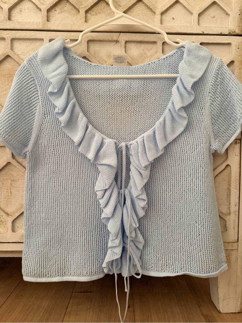 NWOT Wild Fable Ruffle Cardigan